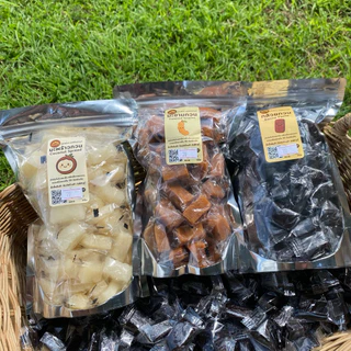 กล้วยกวนกะทิสด 500กรัม กล้วยกวน สูตรหวานน้อย ไม่ใส่น้ำตาล ไม่ผสมแป้ง 23-25ชิ้น มีซิลแยกชิ้นทุกชิ้น พร้อมส่ง
