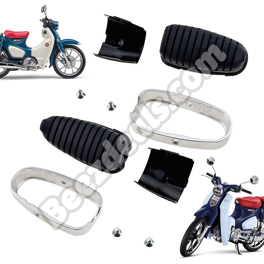 ชุดยางพักเท้าหน้า พักเท้าหน้า (สินค้าแท้จากศูนย์) Honda Super Cub C125