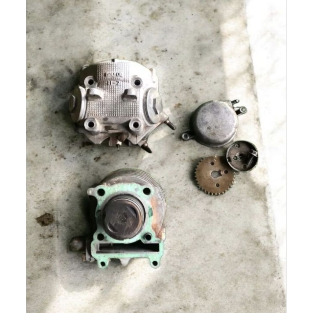 เสื้อฝา Yamaha Nuvo นูโวMx ของเเท้มือสองใช้งานได้ปกติ