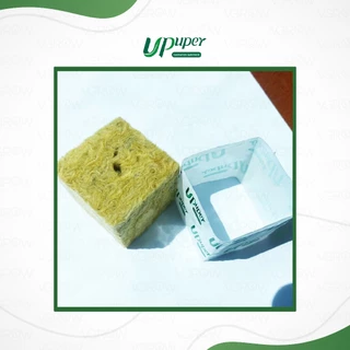 UPuper Rockwool Cubes ร็อควูลก้อน ขนาด4x4cm วัสดุเพาะชำ วัสดุใยหินปลูกต้นไม้ ใยหินปลูกต้นไม้ก้อนเล็ก