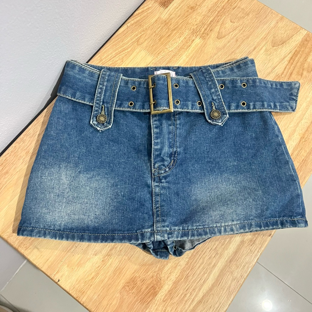 Cintageshop กระโปรงยีนส์💙🩵