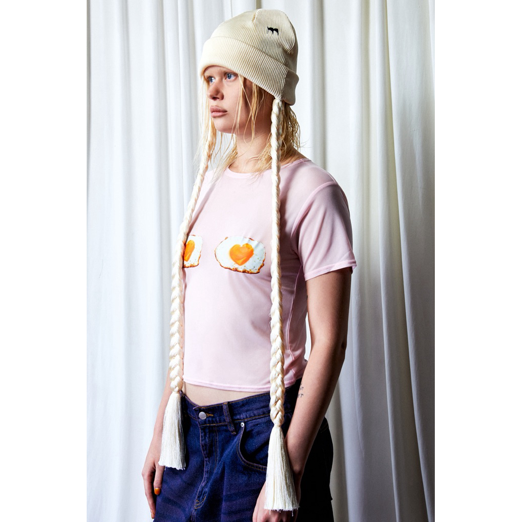 matter maker beanie — Blonde hair little girls beanie — never used (shop price 1590)