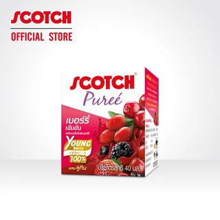 Scotch สก๊อต กิฟท์บ๊อกซ์ Lighting เพียวเร่ เบอร์รี่ 40มล.จำนวน 4 ขวด (X2 กล่อง) รุ่นพิเศษพร้อมไฟประดับ