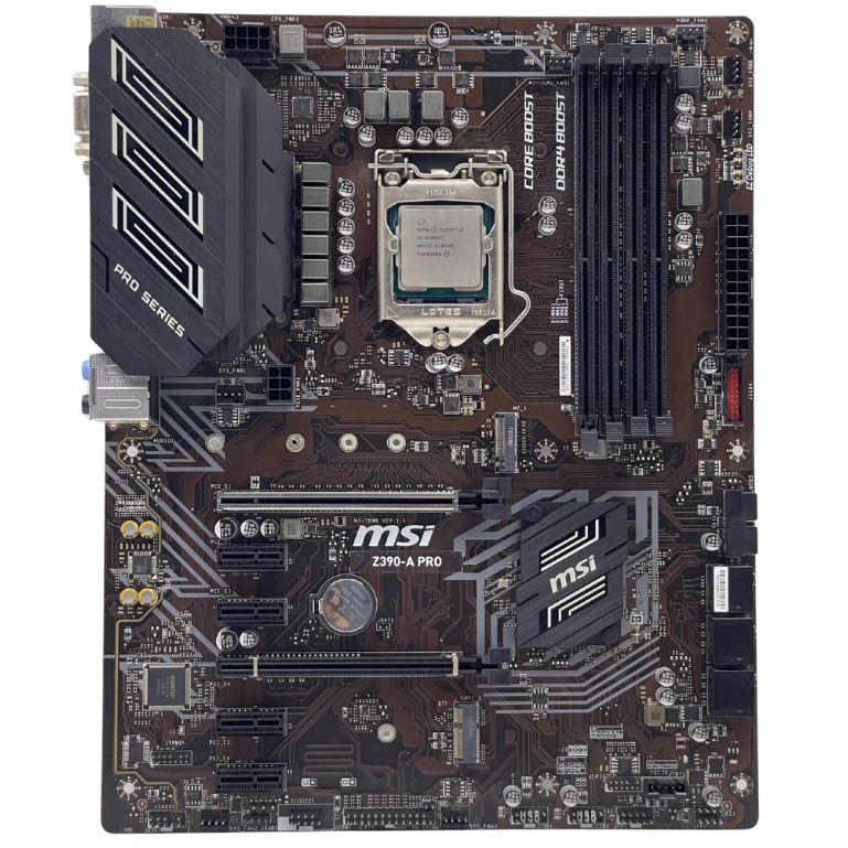i5 9400KF MB MSI Z390-A PRO Set CPU MB สินค้ามือสอง ใช้งานปกติ ประกัน 90 วัน