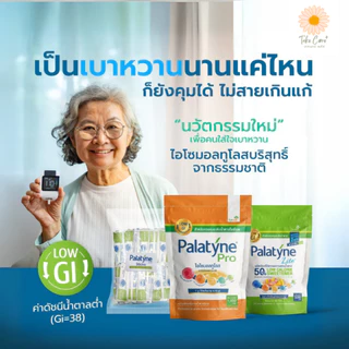 Palatyne พาลาทีน ไอโซมอลทูโลส คาร์โบไฮเดรตสุขภาพ ดัชนีน้ำตาลต่ำ อาหารผู้ป่วยเบาหวาน อาหารปั่นผู้ป่วย