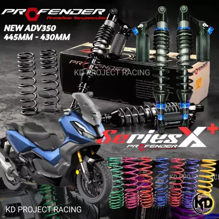 ส่งฟรี🚩โช๊คหลัง Profender Xseries Plus+,X series Honda ADV350, Forza300,350, 2018-26 ปรับสูงต่ำได้