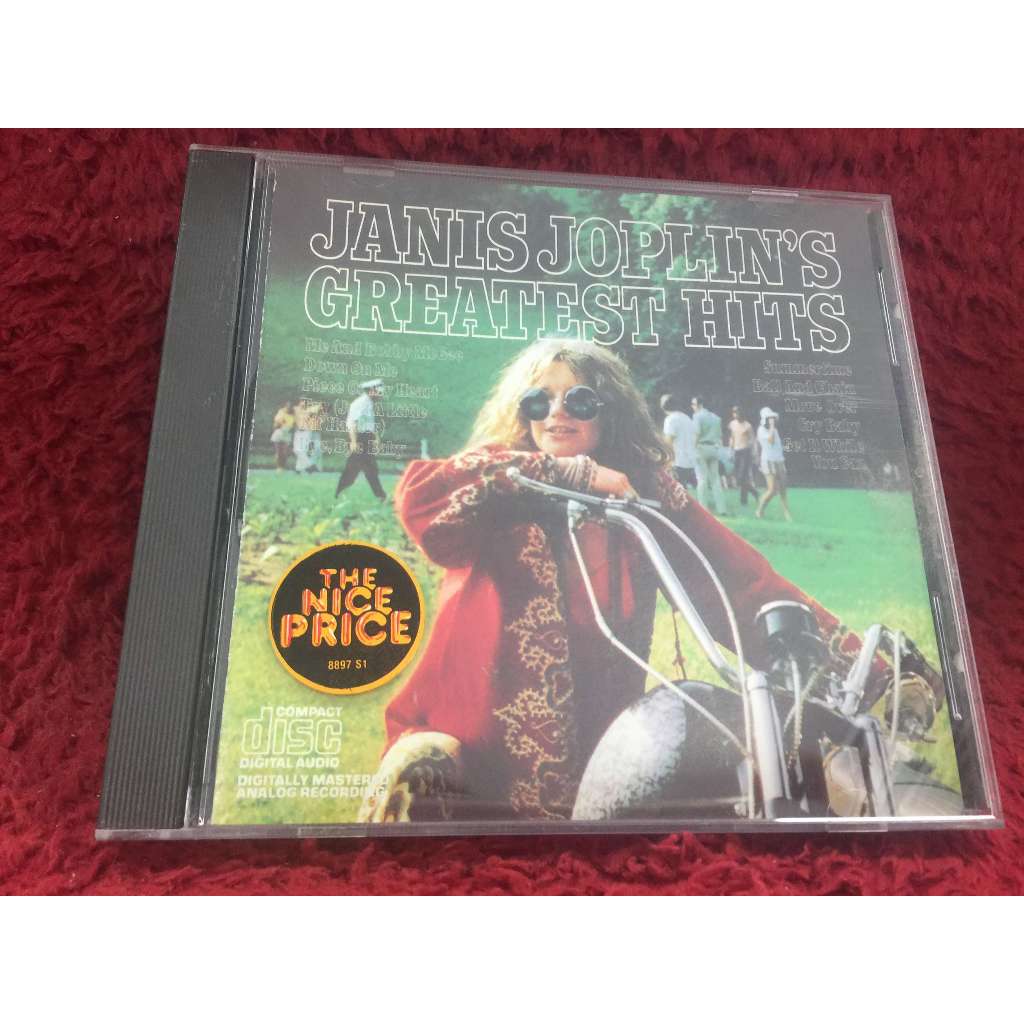 CD Janis Joplin – Janis Joplin's Greatest Hits สภาพตามรูปปก ZA130-54