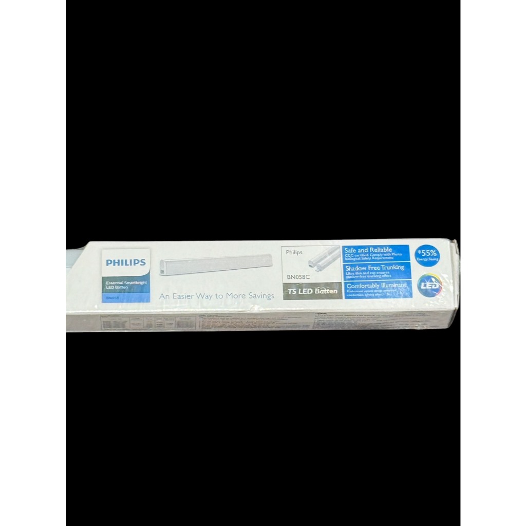 Philips ชุดรางนีออนสำเร็จรูป T5 LED BATTEN รุ่น BN058C 3.4W 6.5W 9.6W ขนาดความยาว 30 60 และ90cm แถมฟ