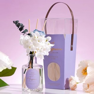 ก้านไม้หอม Florencea Reed Diffuser ก้านไม้หอมปรับอากาศ กลิ่นหอมสุดหรู กระจ่ายดีกว่าเดิม ขนาด200ml พร้อมกล่อง+ดอกไม้