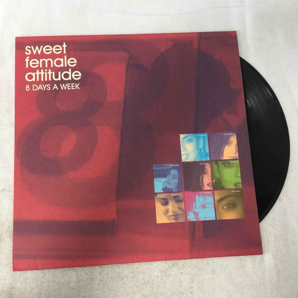 8 Days A Week - Sweet Female Attitude. LP ขนาด 12 นิ้ว  K13