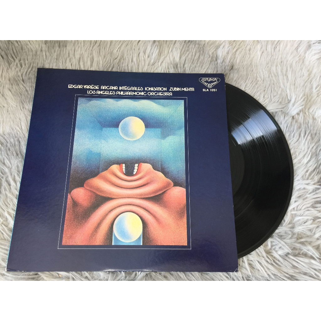 Arcana - Edgar Varese ขนาด 12 นิ้ว LP G198.81