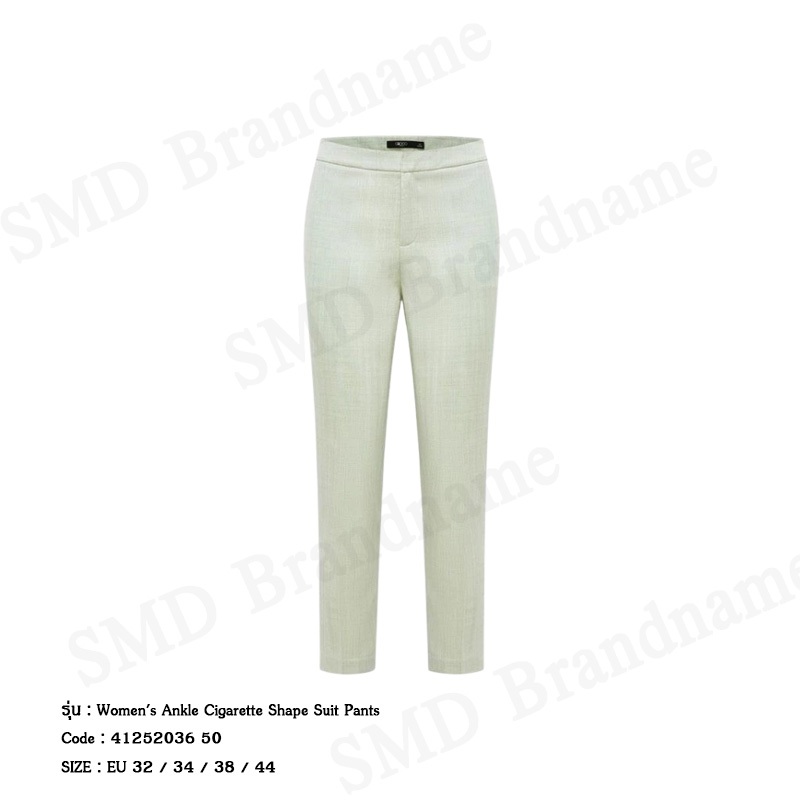 G2000 กางเกงขายาวผู้หญิง รุ่น Women's Ankle Cigarette Shape Suit Pants Code: 4125203650