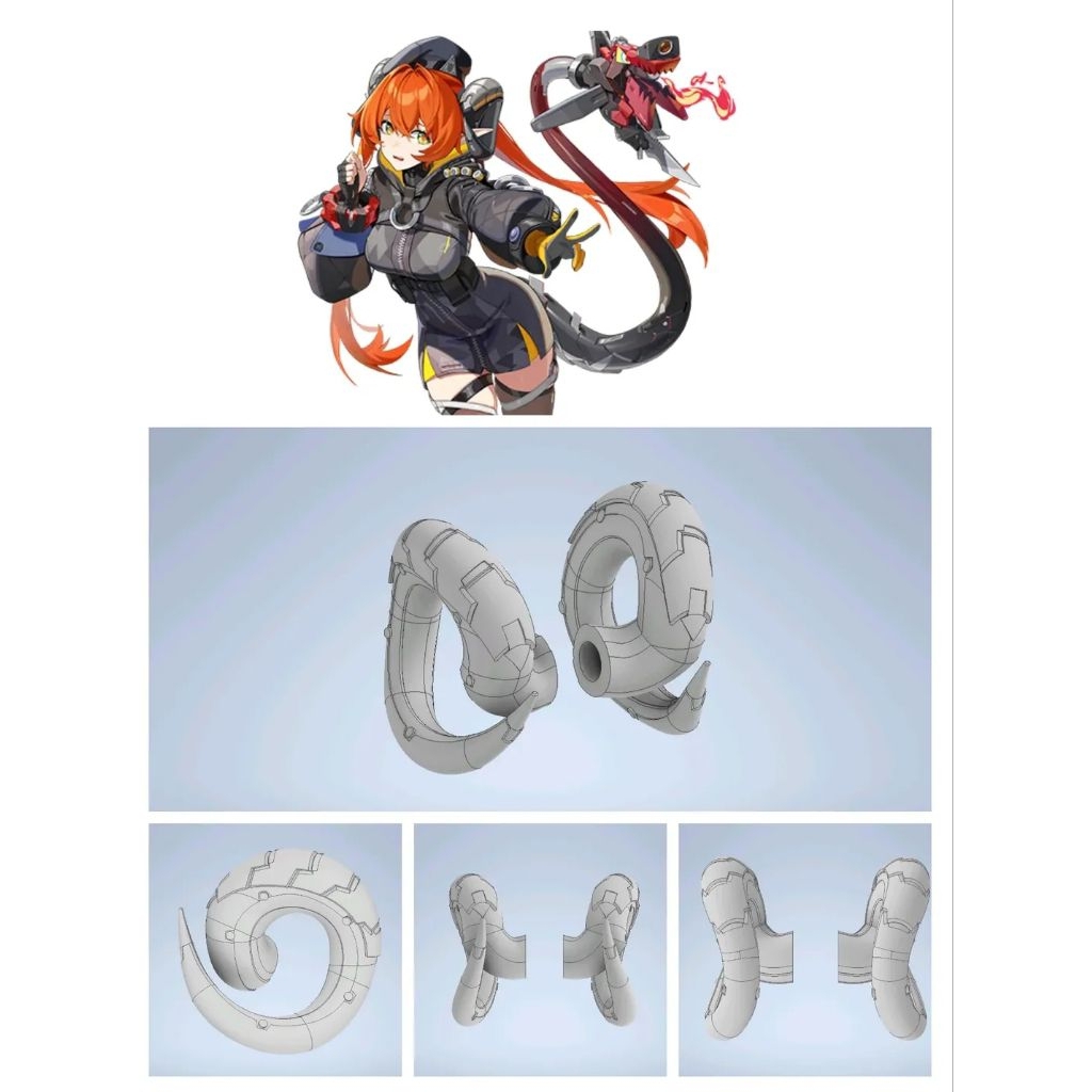 [สั่งทำ] พร๊อบ Orphie & Magus