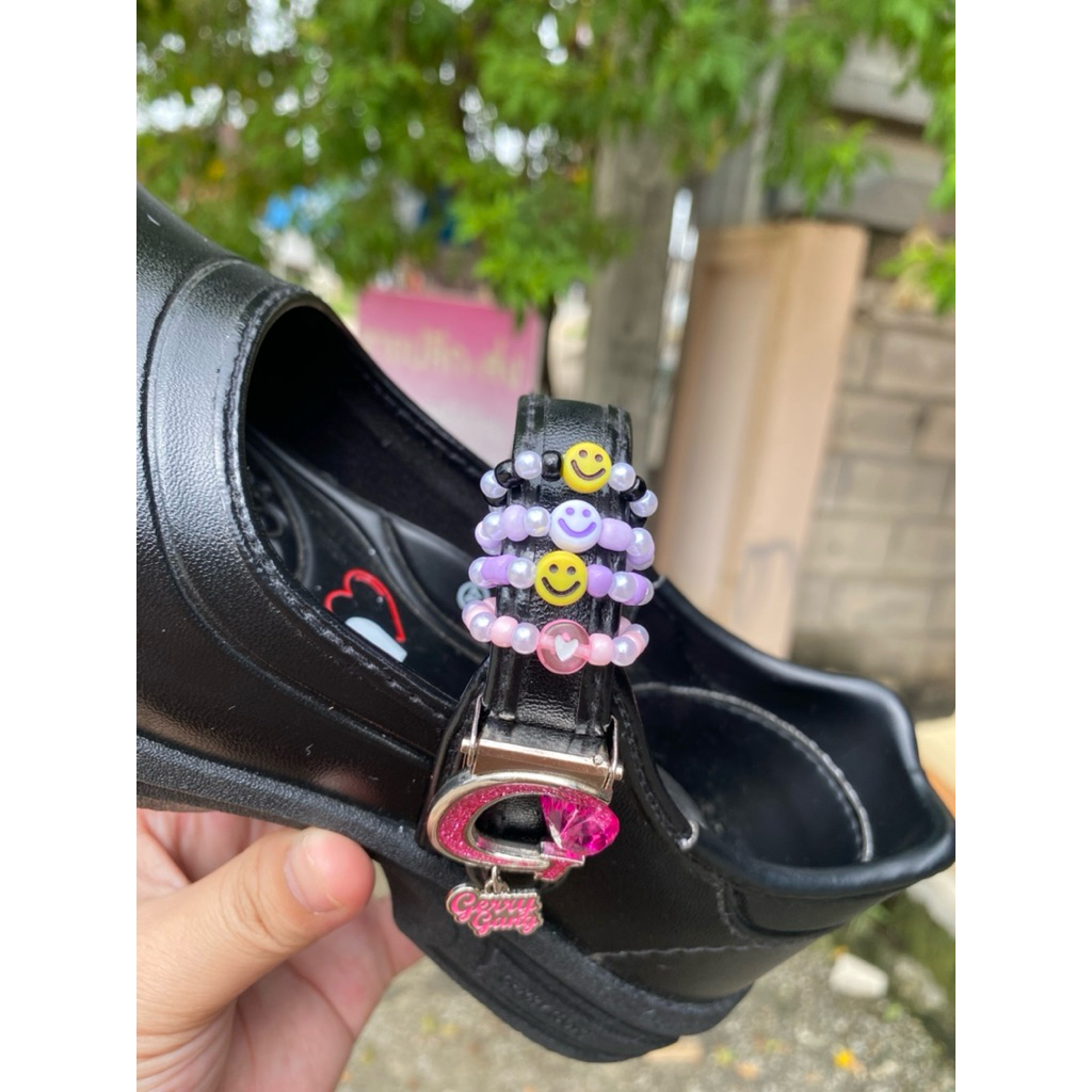 สายรัดรองเท้านักเรียน ราคาถูก ✅ได้ 2 เส้น