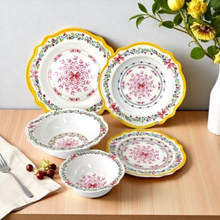 จาน-ชามเมลามีน ลาย Honey Bliss (ฮันนี่ บลิซ)  แบรนด์ Srithai…