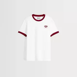 haas เสื้อยืดแขนสั้น สกรีน 1985 HAAS STYLE รหัส SFSK2759