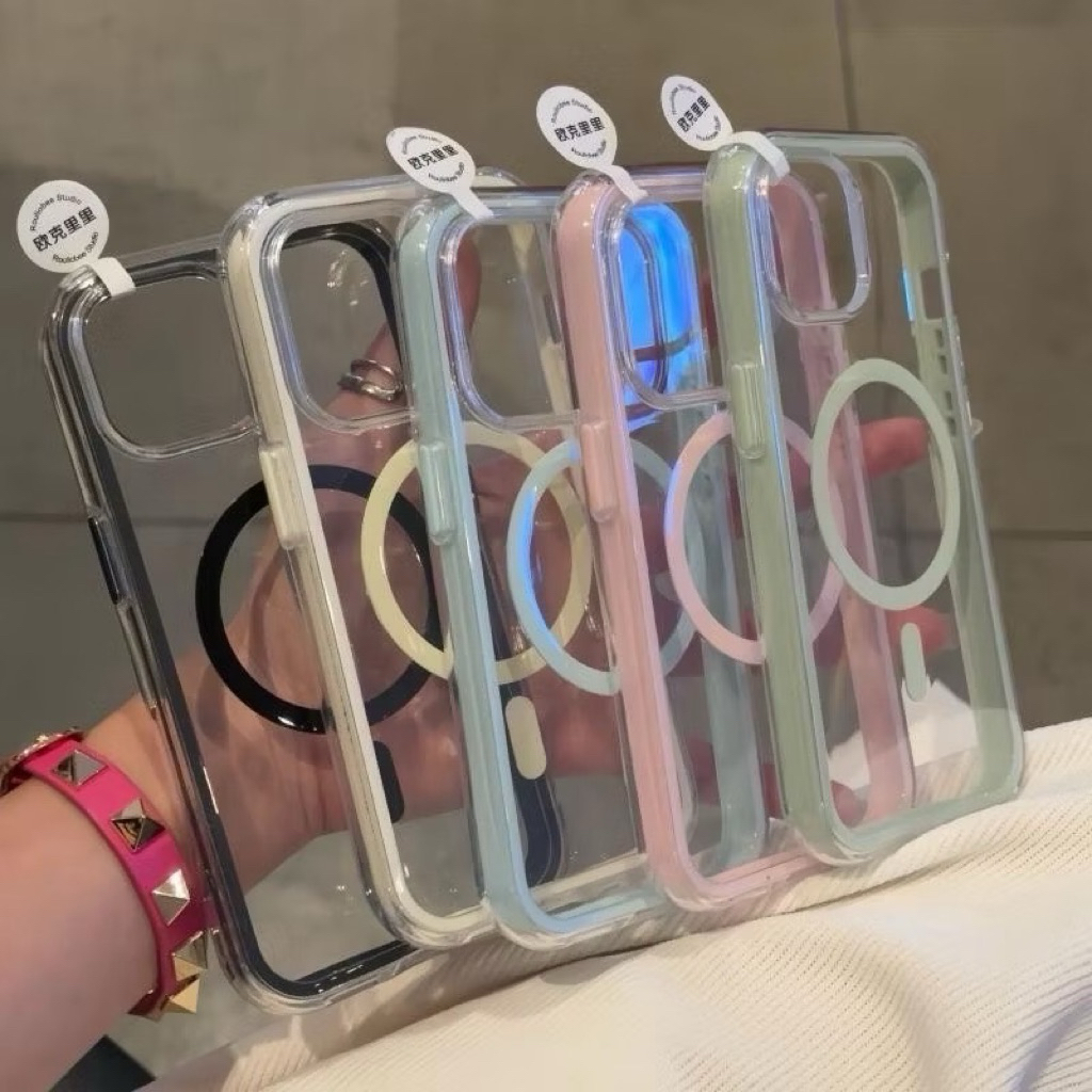 เคส ไอโฟน ขอบสีพาสเทล IPHONE -17air