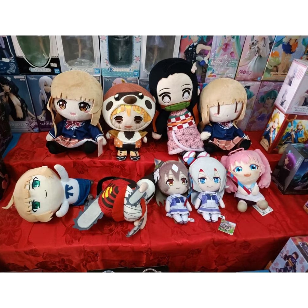 ตุ๊กตางานตู้คีบของแท้นำเข้าจากญี่ปุ่น จากเรื่อง นางฟ้าข้างห้อง สาวม้า เชนซอแมน ดาบพิฆาตอสูร fate และอื่นๆ