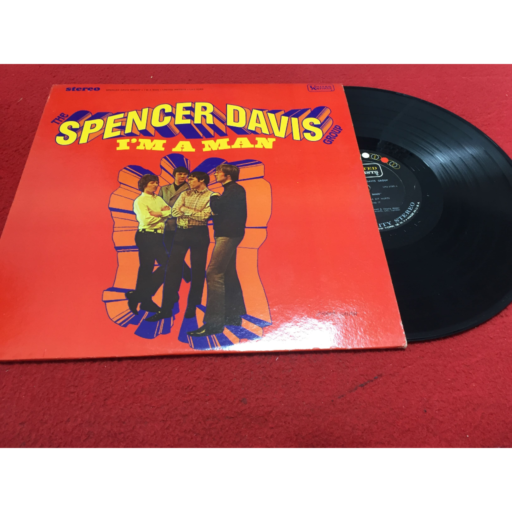 I'm a Man -  The Spencer Davis Group  ขนาด 12 นิ้ว LP B6