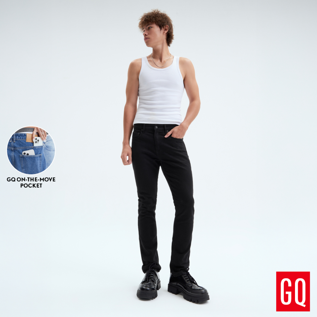 GQ Minimal Jeans - Skinny Fit กางเกงยีนส์สไตล์มินิมอล ทรงรัดรูป