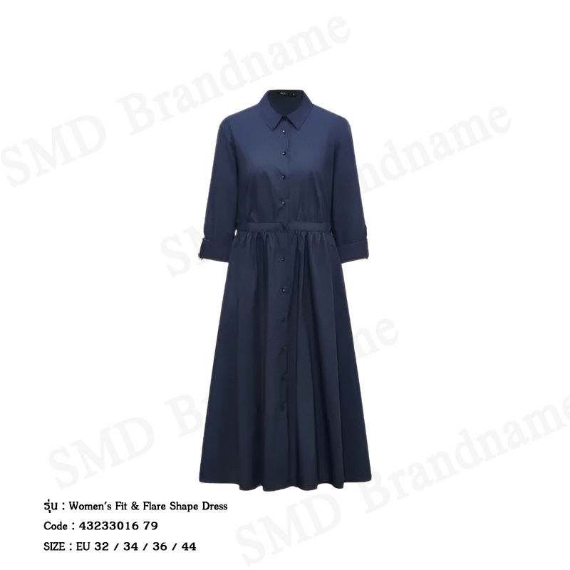 G2000 ชุดเดรสผู้หญิง รุ่น Women's Fit & Flare Shape Dress Code: 43233016 79