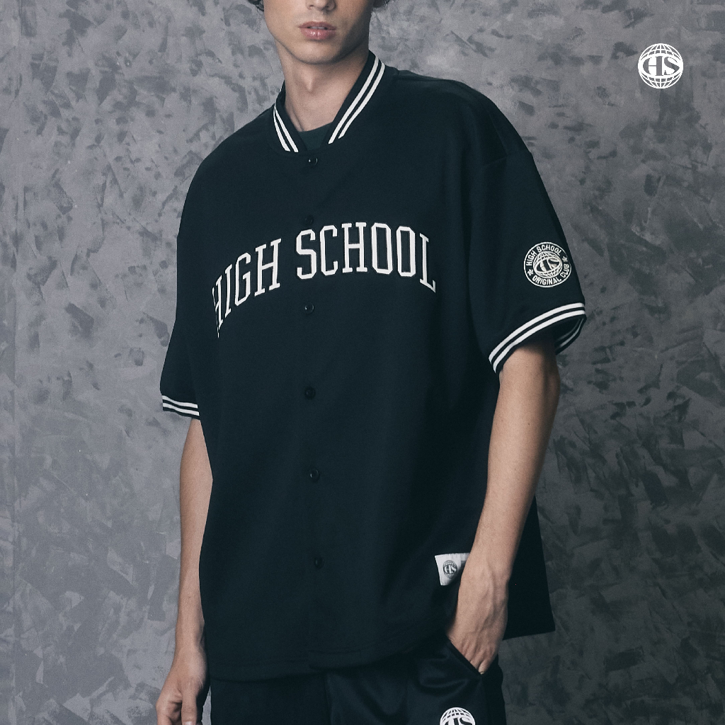Highschool Sports Collection 2025 Oversize baseball - เสื้อเบสบอลโอเวอร์ไซส์ - OTB24570