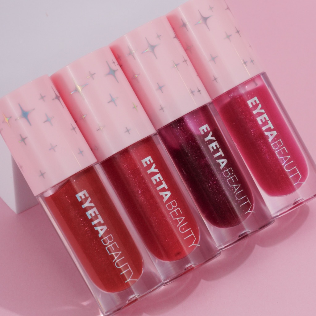 EYETABEAUTY Juicy Lip Oil ลิปออยล์ที่ทาง่ายๆ จะทาเป็นบำรุงหรือจะทาพร้อมหน้าเต็มก็สวย