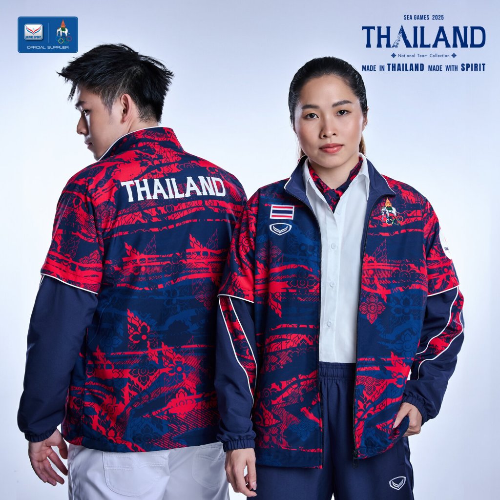 GRAND SPORT เสื้อแทร็คสูท SEA GAMES 2025 รหัส : 020035