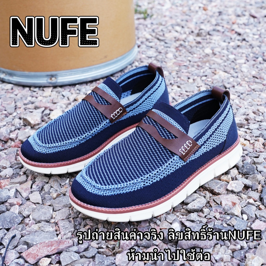 NUFESHOES รองเท้าสลิปออนเพื่อสุขภาพ รองเท้าใส่ทำงาน นุ่มสบายเท้า