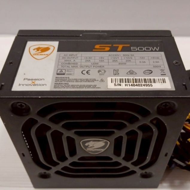 POWER SUPPLY (พาวเวอร์ซัพพลาย) COUGAR 500W (ST500)