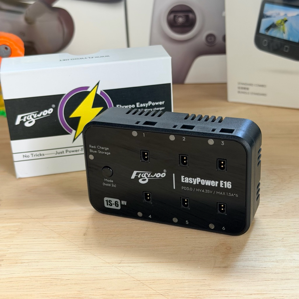 1S Charge Flywoo EasyPower E16 …ชาร์จแบต 1 เซลล์..!!
