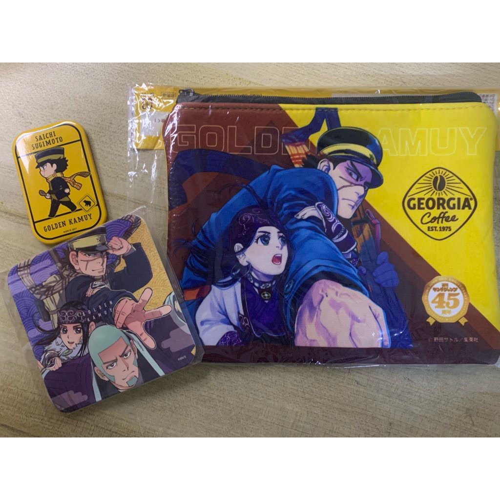 (เหมา) ของสะสมGolden kamuy สภาพดี