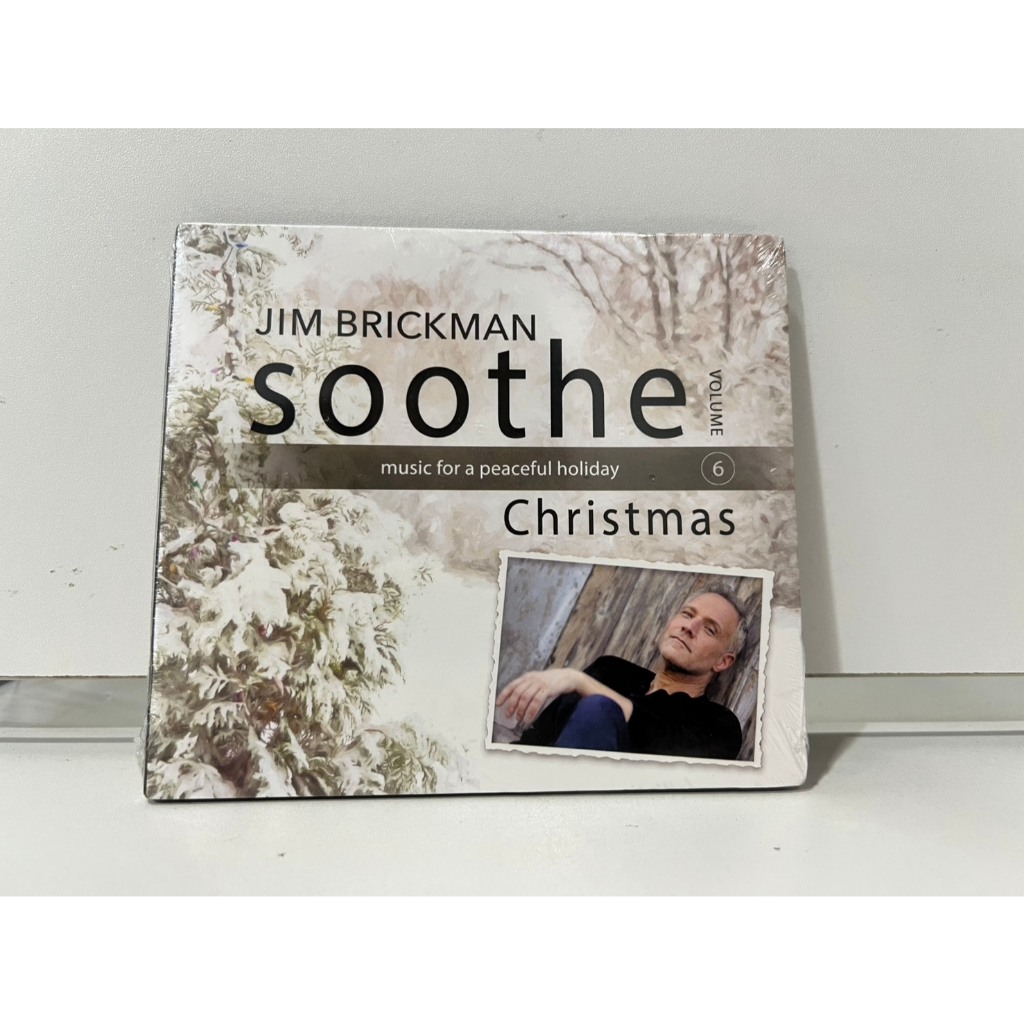 1 CD MUSIC ซีดีเพลงสากล JIM BRICKMAN soothe Christmas music for a peaceful holiday.. vol. 6 (G1H64)