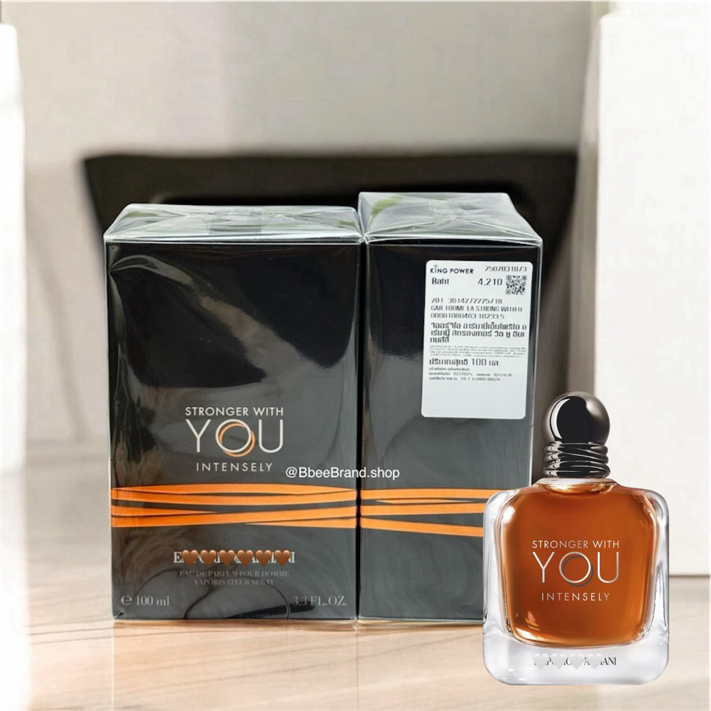 พร้อมส่ง/แท้💯ป้ายคิง2025⚡️Stronger With You Intensely/parfumใหม่