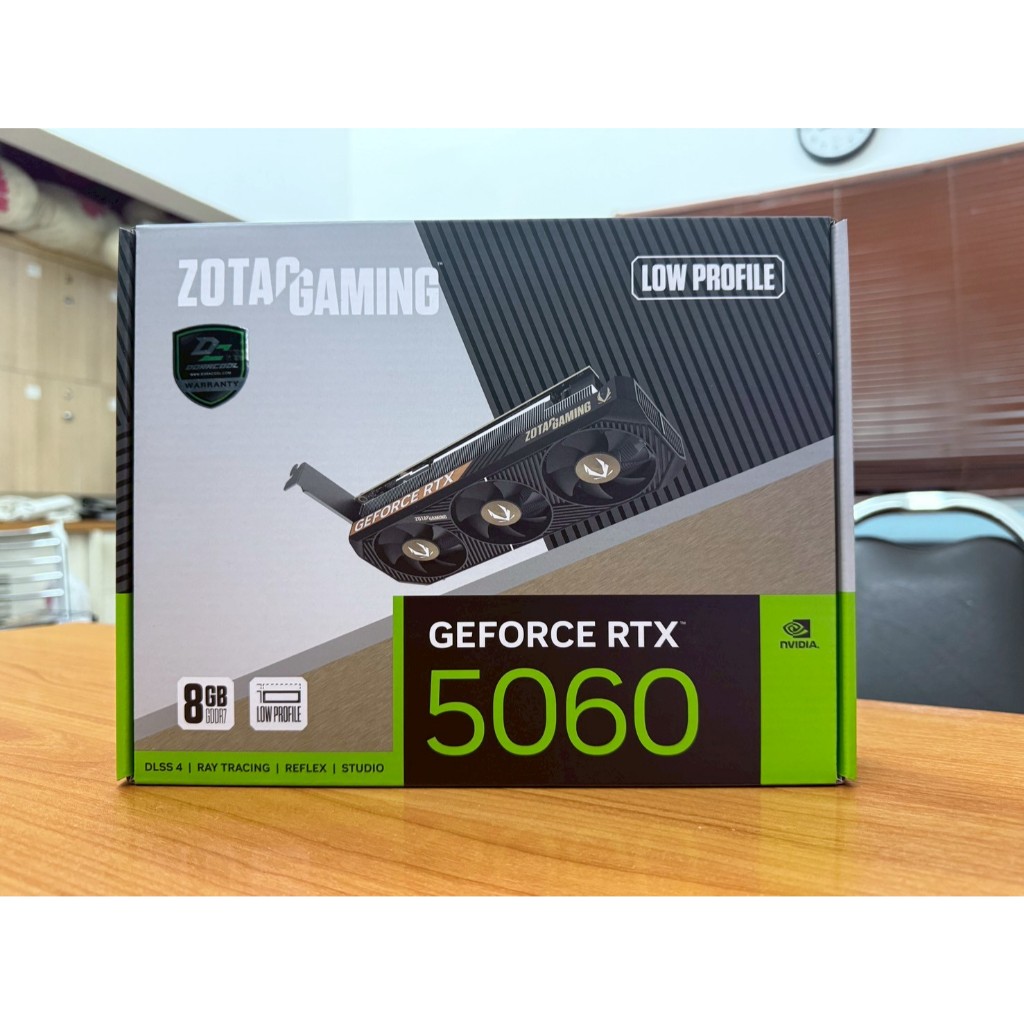 ZOTAC GAMING RTX5060 8GB OC Low Profile มือ1 ประกัน 4 ปี (3+1)