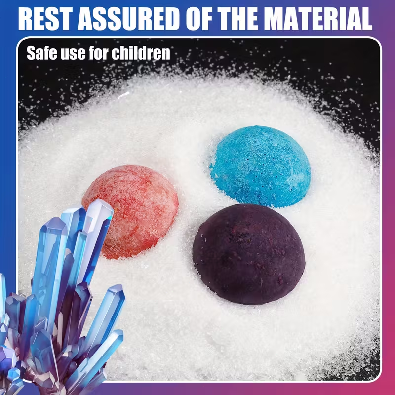 DIY คริสตัล การปลูก เด็ก ของเล่นเพื่อการศึกษา นักเรียน วิทยาศาสตร์ คริสตัล การเพาะเลี้ยง การทดลอง - รูปที่ 2