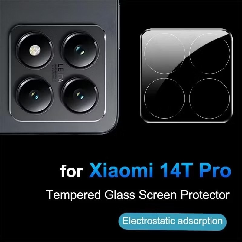 เลนส์กล้อง 3D เลนส์กันรอยกล้อง สำหรับ Xiaomi Mi14T pro Mi13T pro Mi11T pro เลนส์กระจกนิรภัยกันกล้อง