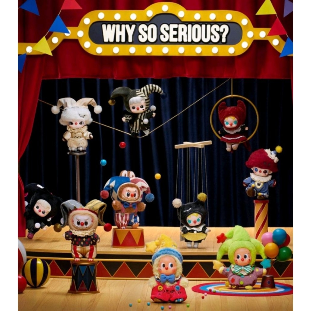 พร้อมส่งในไทย 10/10 🌟🇹🇭  Why So Serious Series พวงกุญแจ