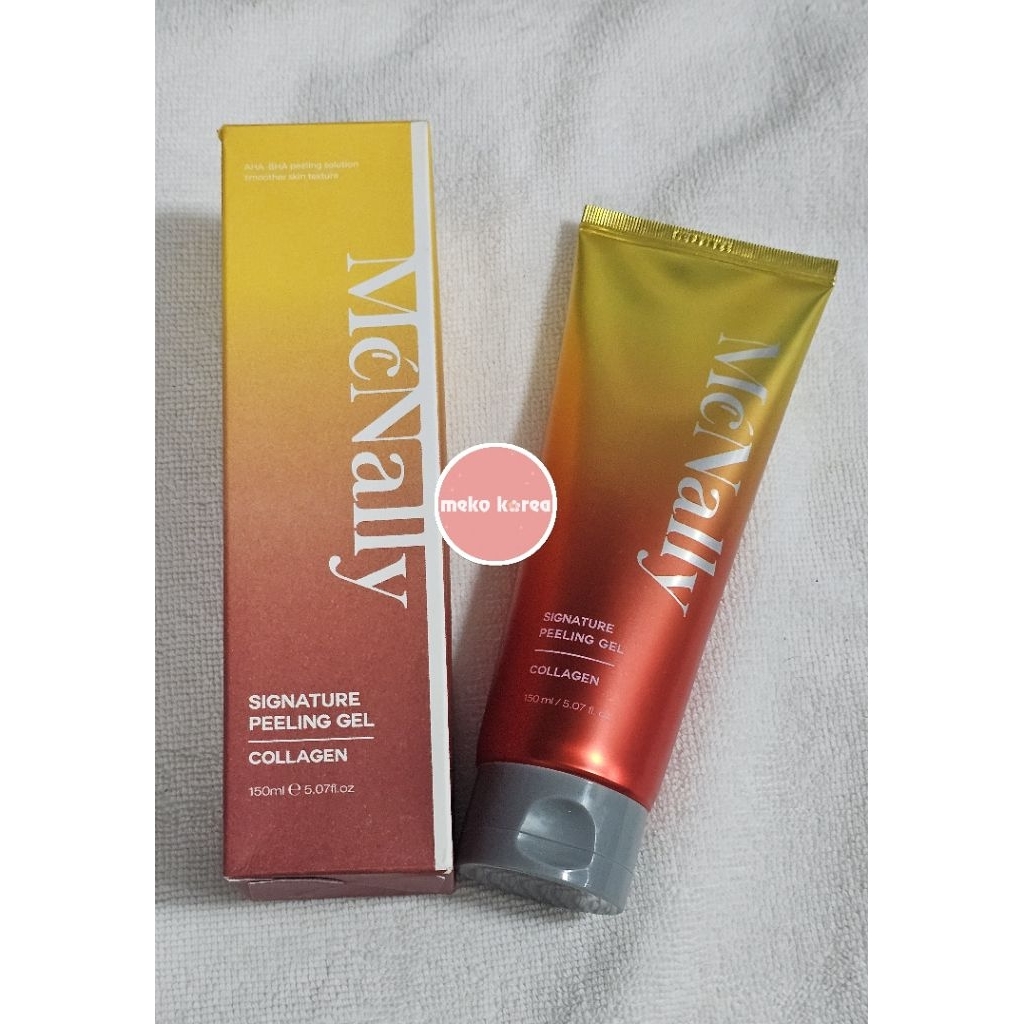 McNally Signature Peeling Gel Collagen 
(เจลขัดผิว/ผลัดเซลล์ผิว สูตรคอลลาเจน)