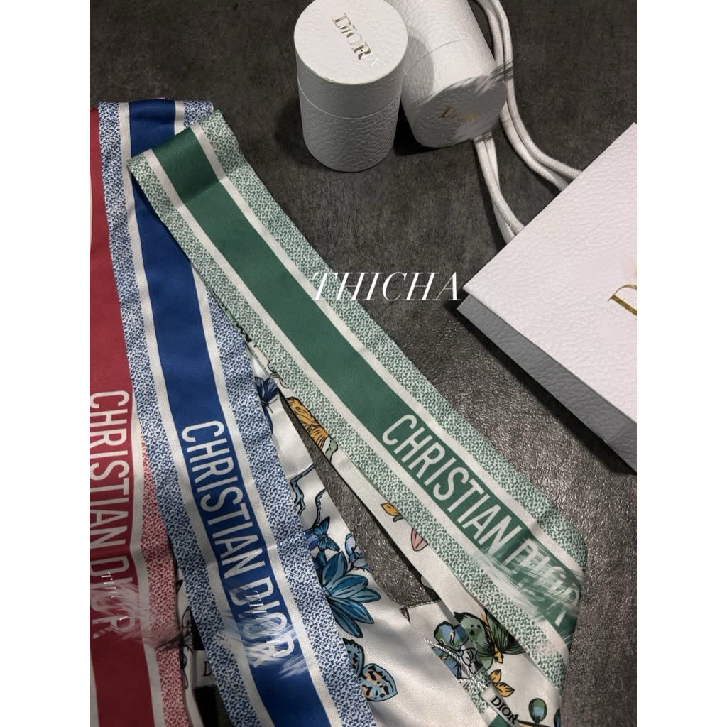 GWP ผ้าผูกคอ ผูกกระเป๋า มา3 สี พร้อมจัดส่ง