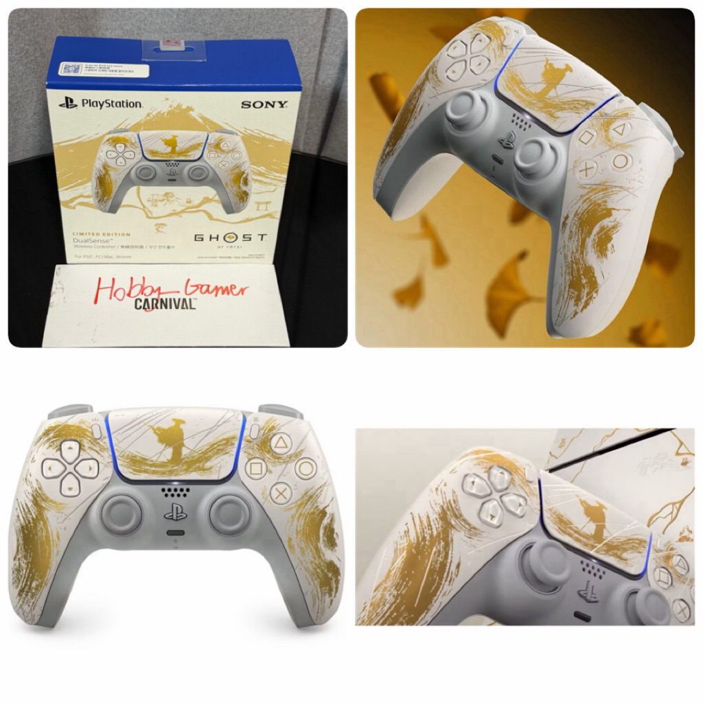 (มือ1 ประกันศูนย์ไทย พร้อมส่งด่วน🇹🇭 ถูกที่สุด) PS5 DualSense Wireless Controller - Ghost of Yotei Go