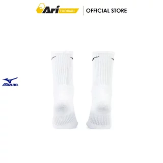 MIZUNO TRAINING SOCKS 3P - WHITE (32GX2505Z0) ถุงเท้ามิซูโน่ แพ็ค 3 สีขาว