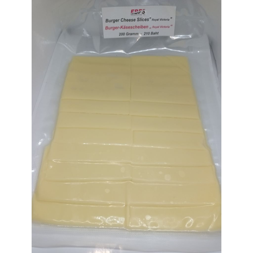 Berger Cheese chedda white slice 200 Grams