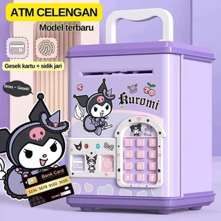 【จัดส่งจากประเทศไทย】ATM ตู้เซฟดูดแบงค์ กระปุกออมสินลายการ์ตูน มีรุ่นสแกนหน้า , สแกนนิ้วพร้อมบัตรเครดิต มีหลายแบบให้เลือก