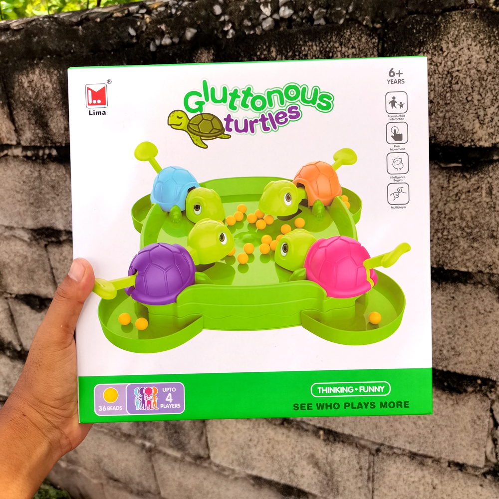 [ส่งจากไทยแพ็กใส่ลัง] เกมส์เต่ากินถั่ว Gluttonous Turtles ราคา ถูกที่สุด ดีลบีเคเค รูปภาพหลัก