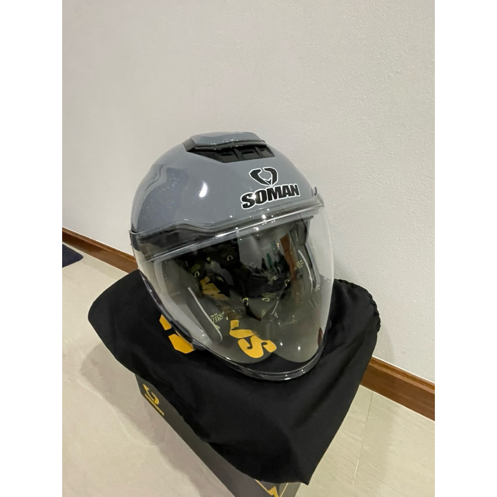 SOMAN SM527 หมวกกันน็อคครึ่งใบ