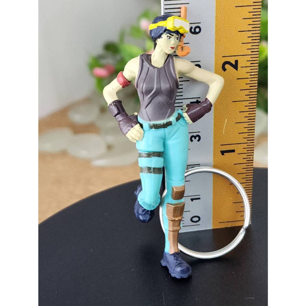 พวงกุญแจ Epic Games Fortnite Official Figural 3d Keychain Series 1 Black Knight มือสอง (11)