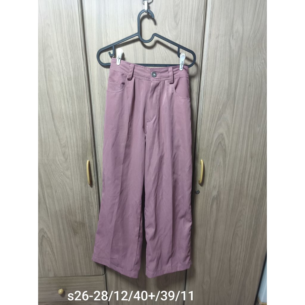 jaman  กางเกงขายาว มือ2ป้ายsเอว26-28 ขอคนเข้าใจคำว่ามือ2