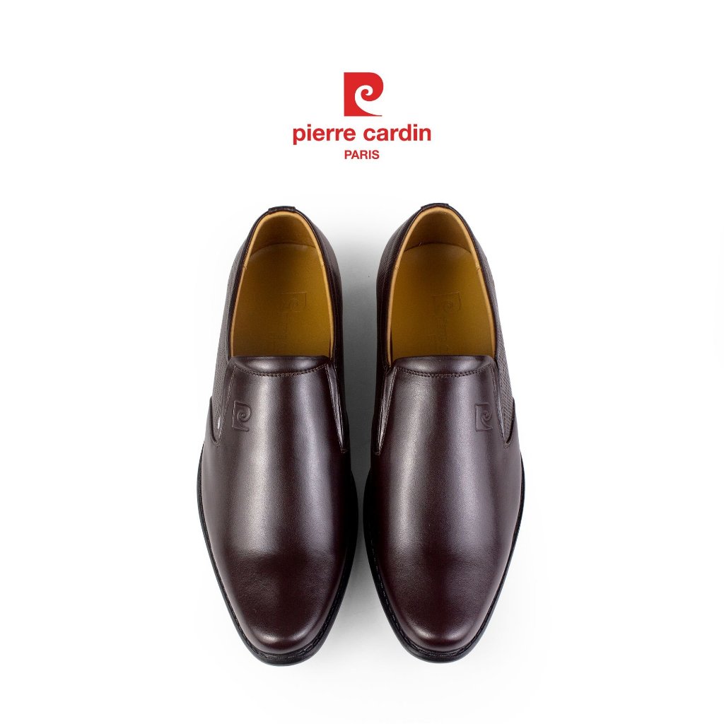 Pierre Cardin لوفر رجالي جلد بقري بريميوم مانع للانزلاق — صورة 3