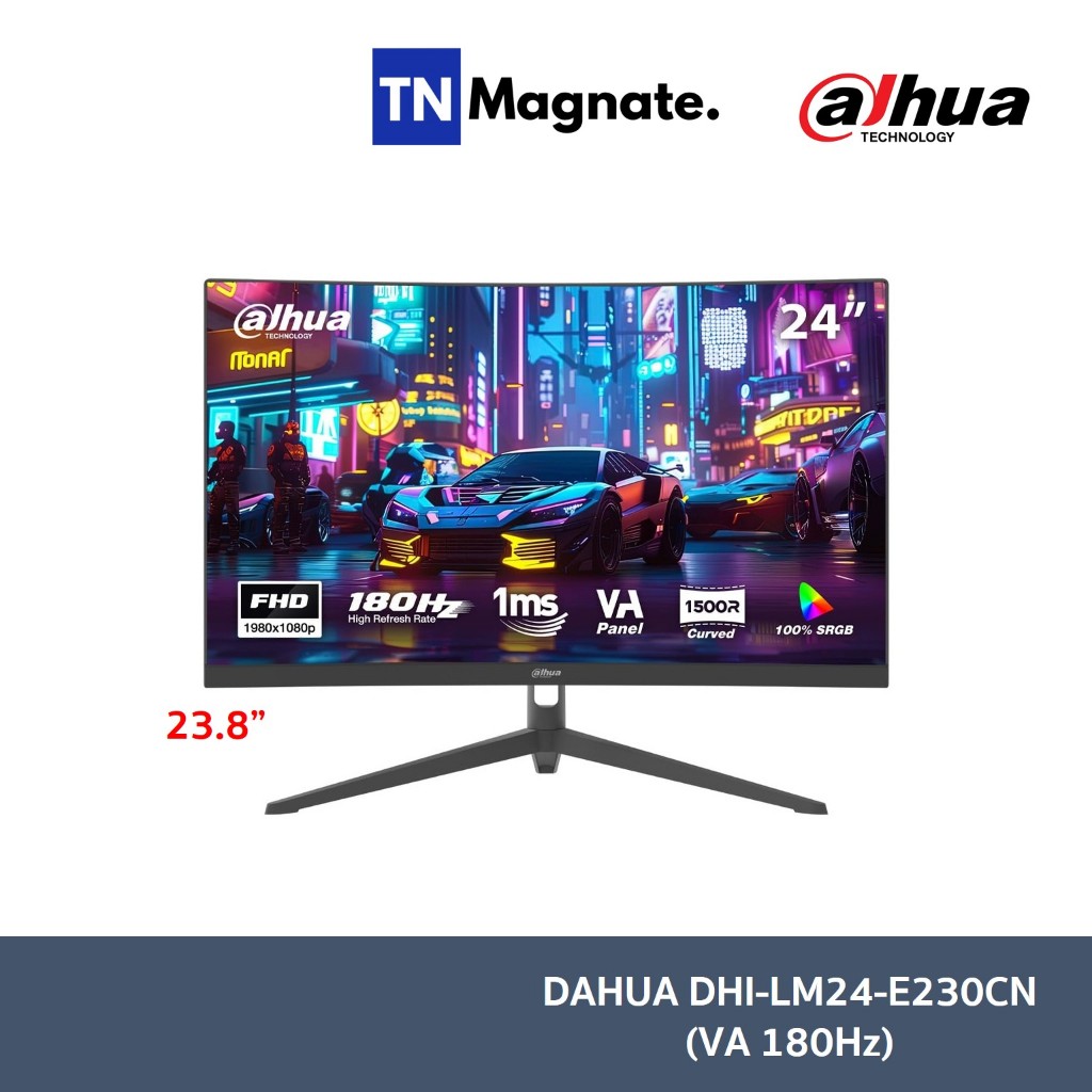 [จอมอนิเตอร์] DAHUA DHI-LM24-E230CN Monitor VA FHD 23.8" LED 180Hz 2HDMI/1DP
